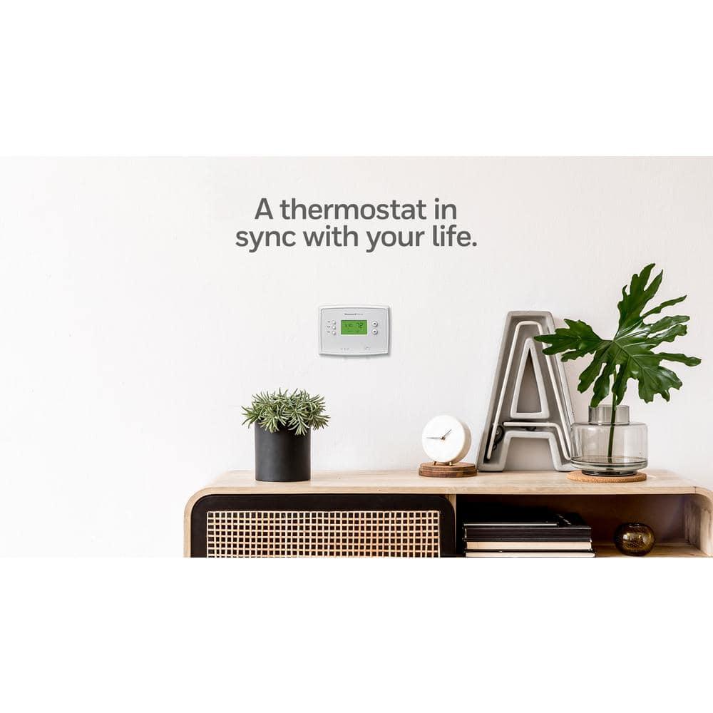 Honeywell Home Honeywell Home Smart Programmable Universally Compatible Thermostat White