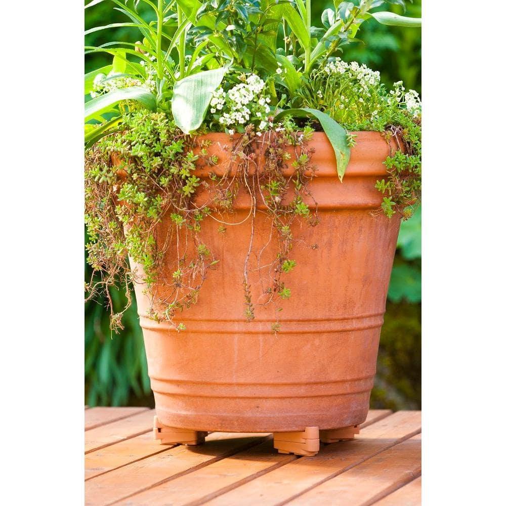 Terracotta UV Resistant Planter Feet for Indoor and Outdoor Use