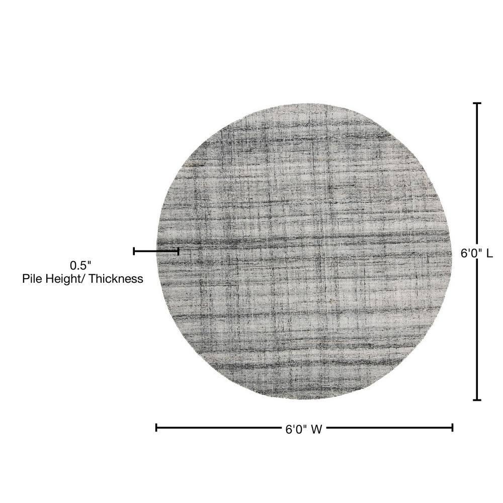 Gudinas Hand Tufted Performance Abstract Rug
