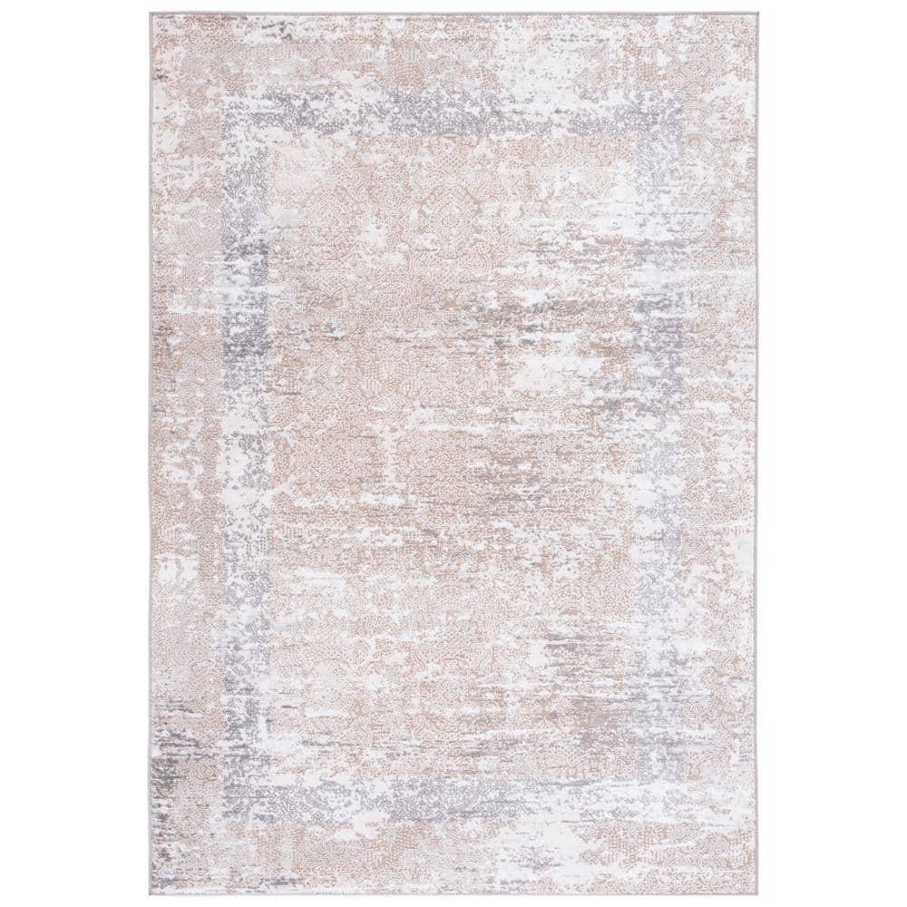 Amelia ALA271 Machine Made Indoor Area Rug - Beige/Gray - 8'x10' - Safavieh