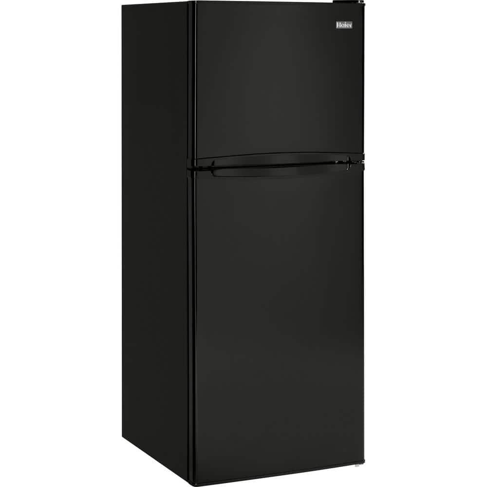 Haier Haier 24" 9.8 Cubic Feet Smudge-Resistant Top Freezer Refrigerator HA10TG21SB