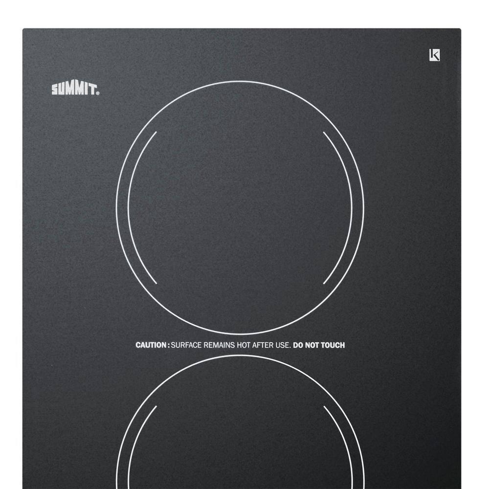 Summit Appliance Summit Appliance Black Electric Cooktop CR2220B
