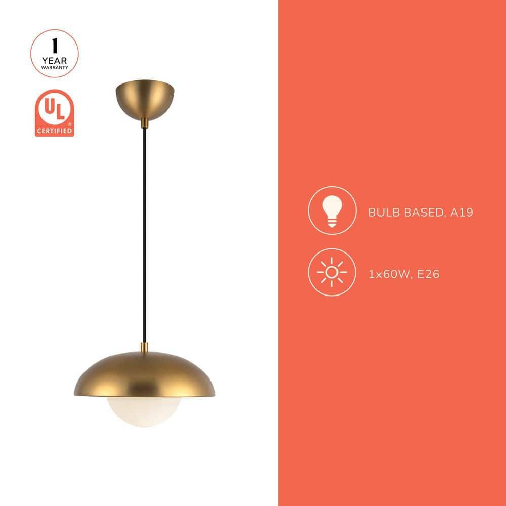 Alessia Single Light Glass Pendant