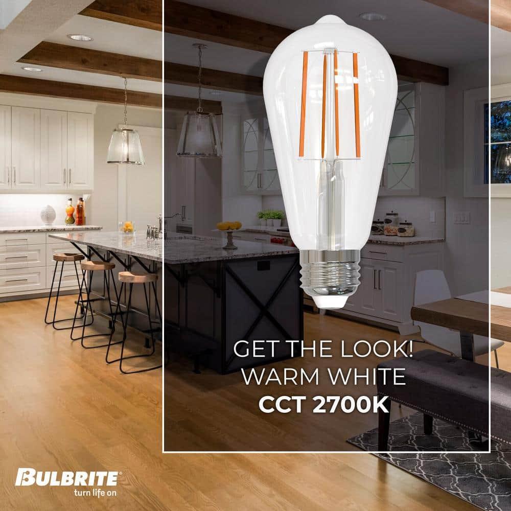 G16 LED Filament Bulb (Set of 4) - Clear Glass / E12 / 4Watt