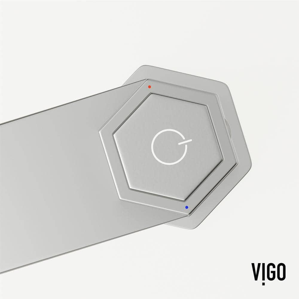 Nova 10" H Single Handle Vessel Sink Bathroom Faucet