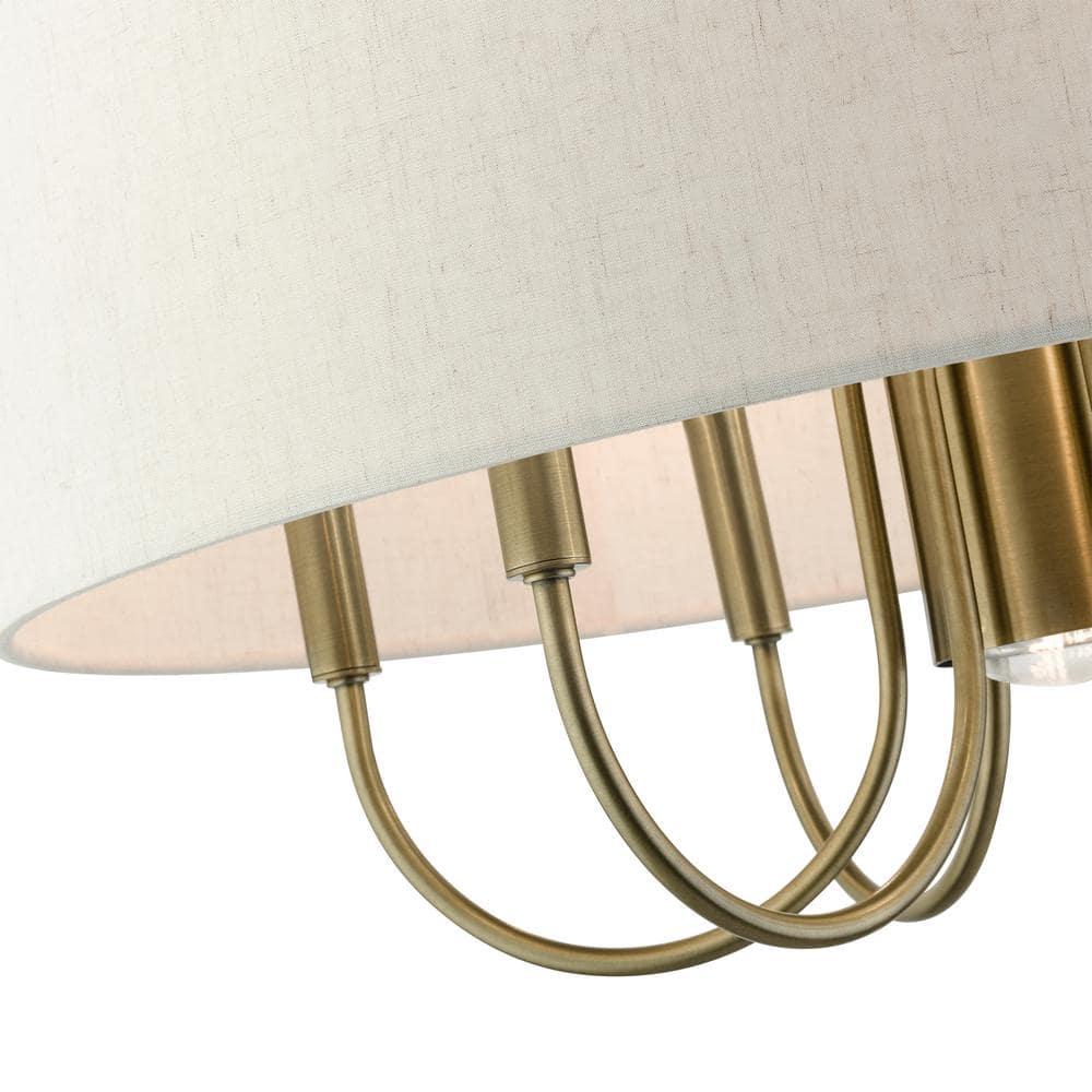 Dovecove Winscombe Shaded Drum Chandelier