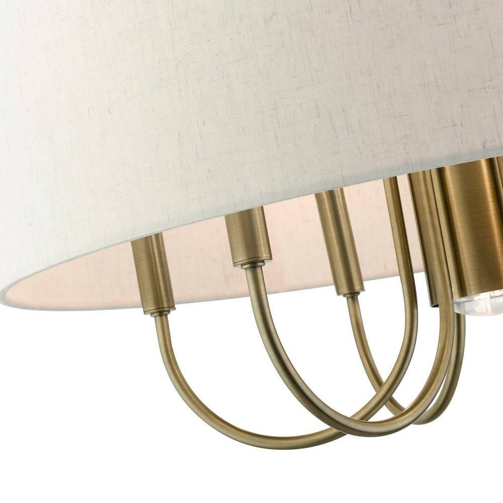 Dovecove Winscombe Shaded Drum Chandelier