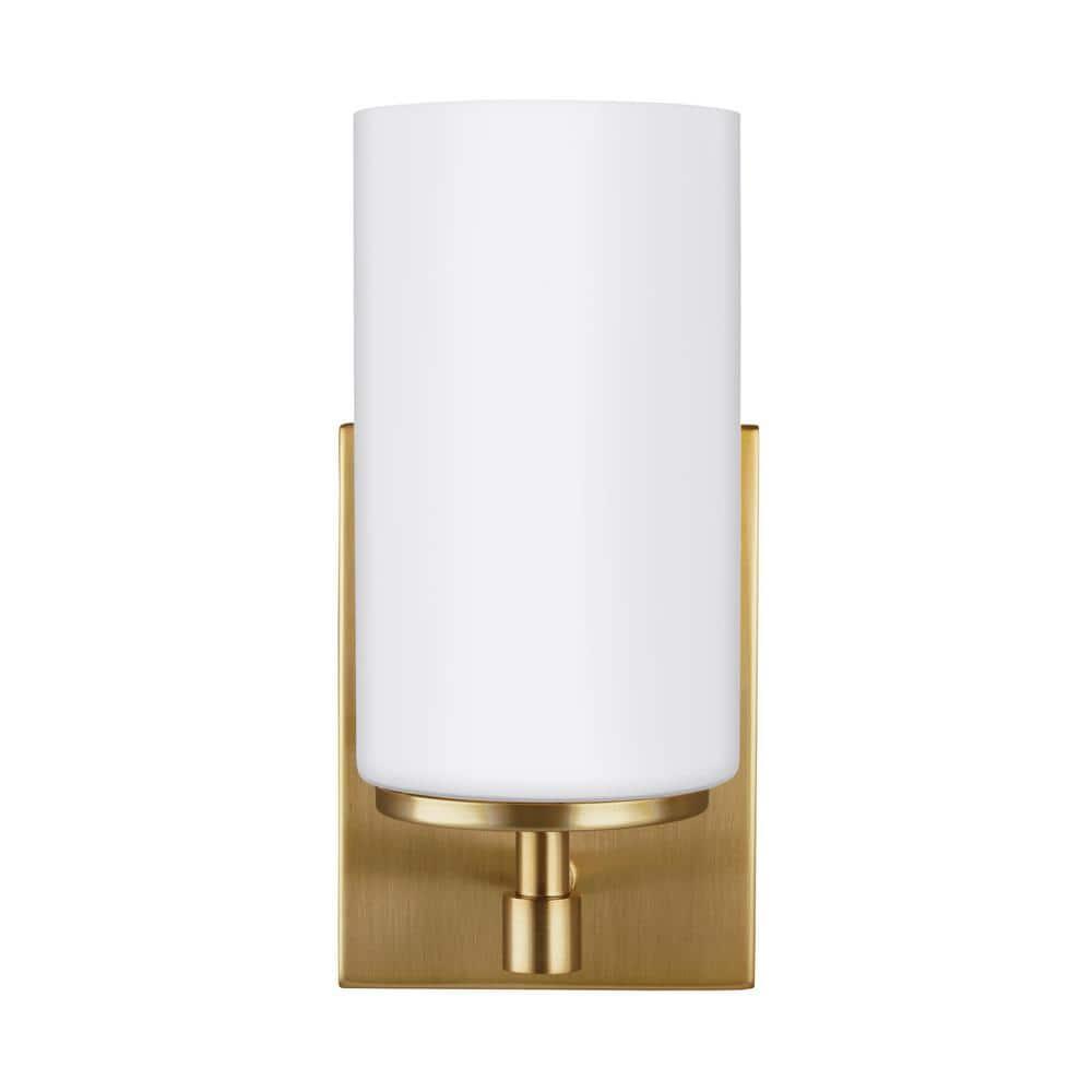 Sea Gull Lighting 4124601-848 Alturas Wall/Bath Sconce Vanity Style Fixture, One - Light, White