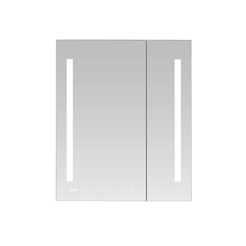 AQUADOM  Signature Royale, Bathroom Led Lighted Medicine Cabinet, Defogger, Integrated LED 3X Magnifying Mirror 36"x30"x5"