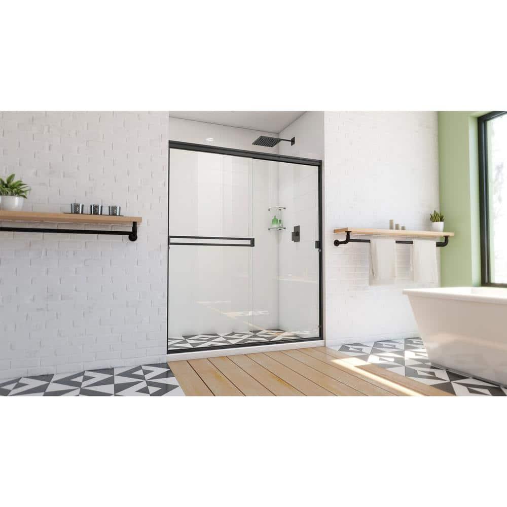 DreamLine Alliance Pro BG 56-60 in. W x 70 3/8 in. H Semi-Frameless Sliding Shower Door