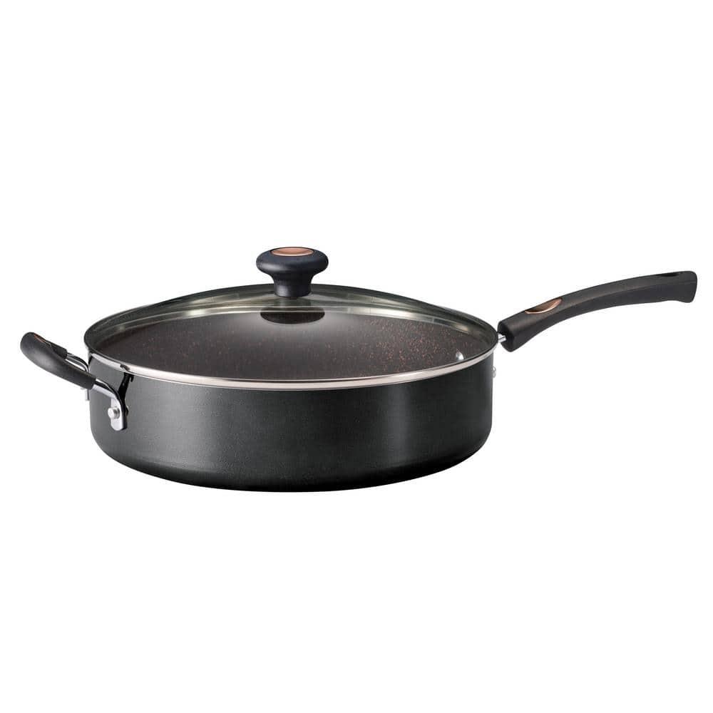 Tramontina Tramontina 5.5 qt. Non-Stick Aluminum Saute Pan with Lid