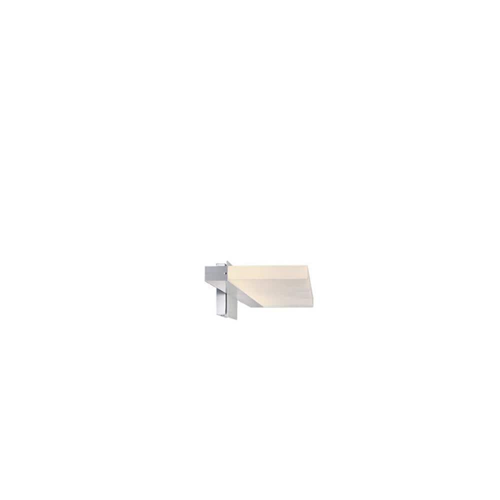 WAC Lighting Level 24" 1-Light LED 3500K Aluminum Bathroom Vanity Light in Gray
