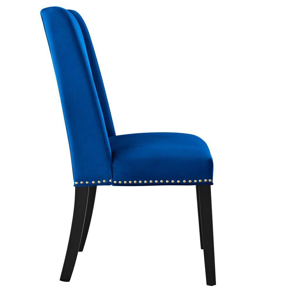 Modway Modway Baron Performance Velvet Dining Chairs - Set of 2