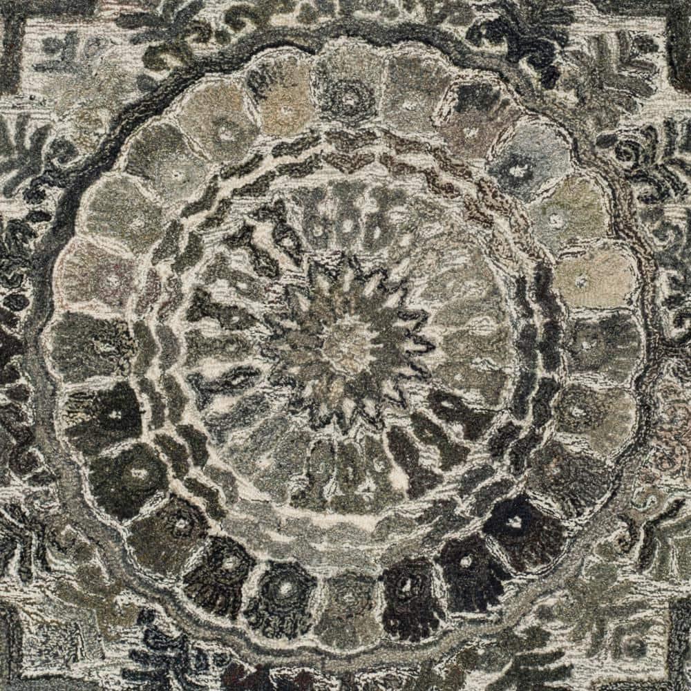 Marquee MRQ110 Hand Tufted Indoor Accent Rug - Grey/Multi - 3'x5' - Safavieh