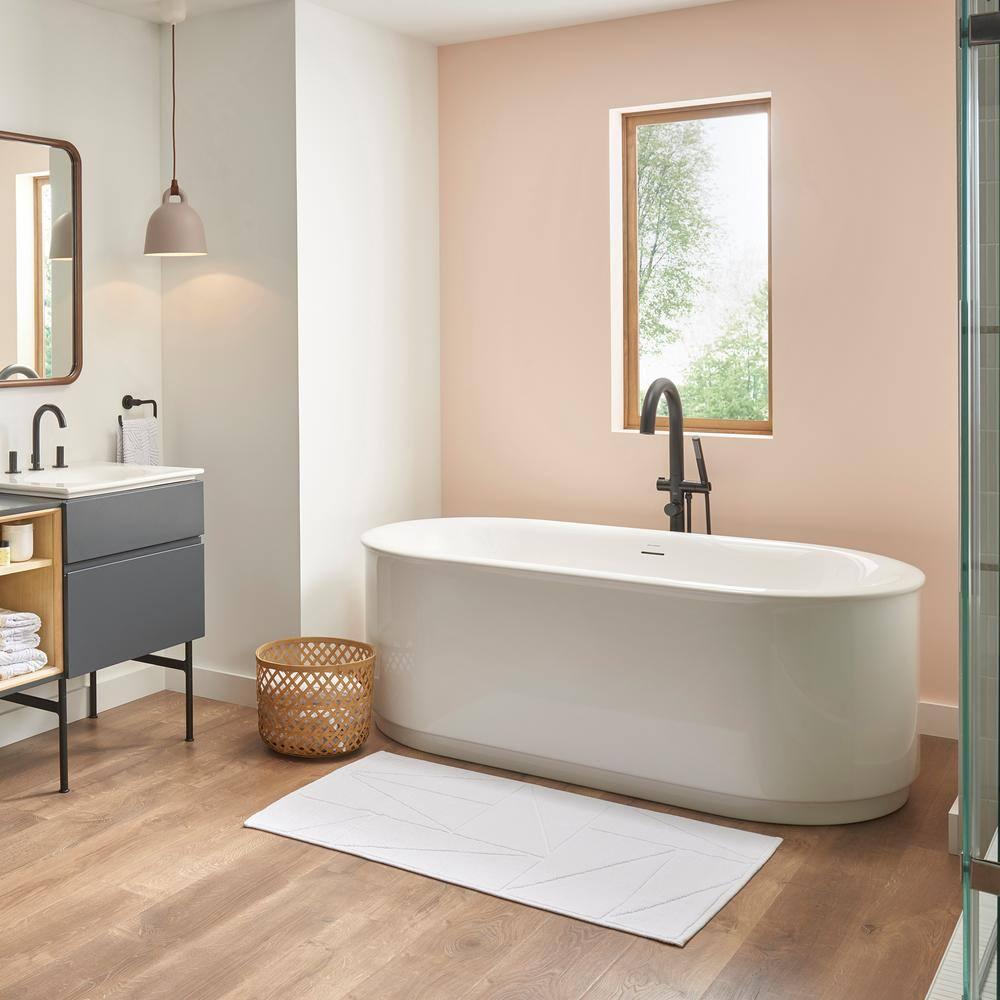 1 Handle Floor Tub Filler with Diverter