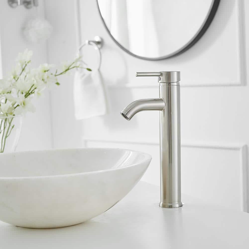 Vessel Sink Faucet Single-handle Bathroom Faucet with Drain Assembly