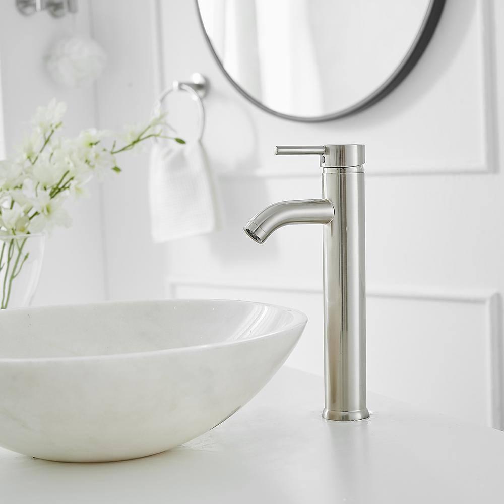 Vessel Sink Faucet Single-handle Bathroom Faucet with Drain Assembly