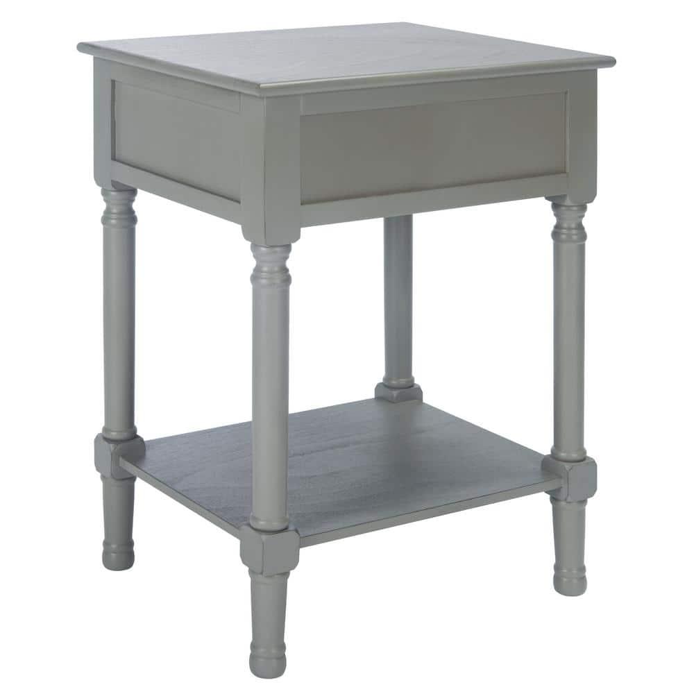 Haines 1 Drawer Accent Table - ACC5720B - Distressed/Grey - Safavieh