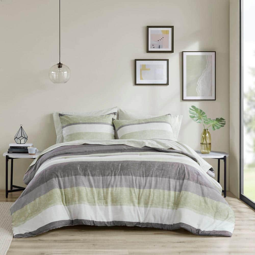 Madison Park Essentials Jaxon Comforter Set with Bed Sheets