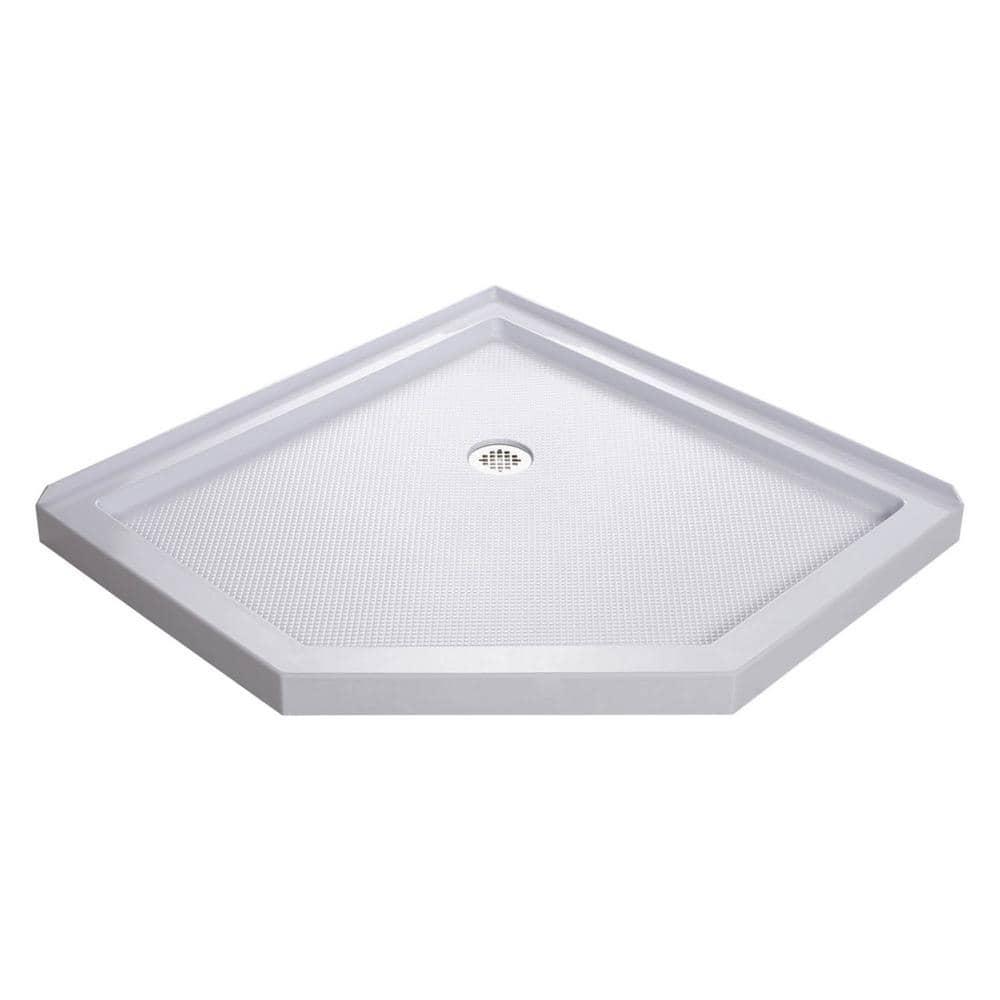 DreamLine Prism Plus 42" x 74.75" Rectangle Hinged Shower Enclosure with Base Included