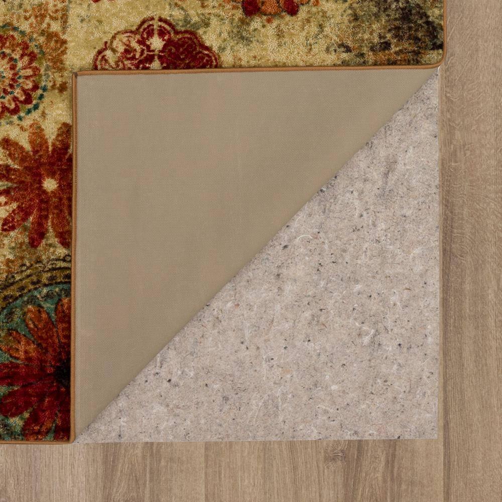 Mohawk Home Strata Caravan Medallion Multi Printed Area Rug, 6'x9', Tan & Orange