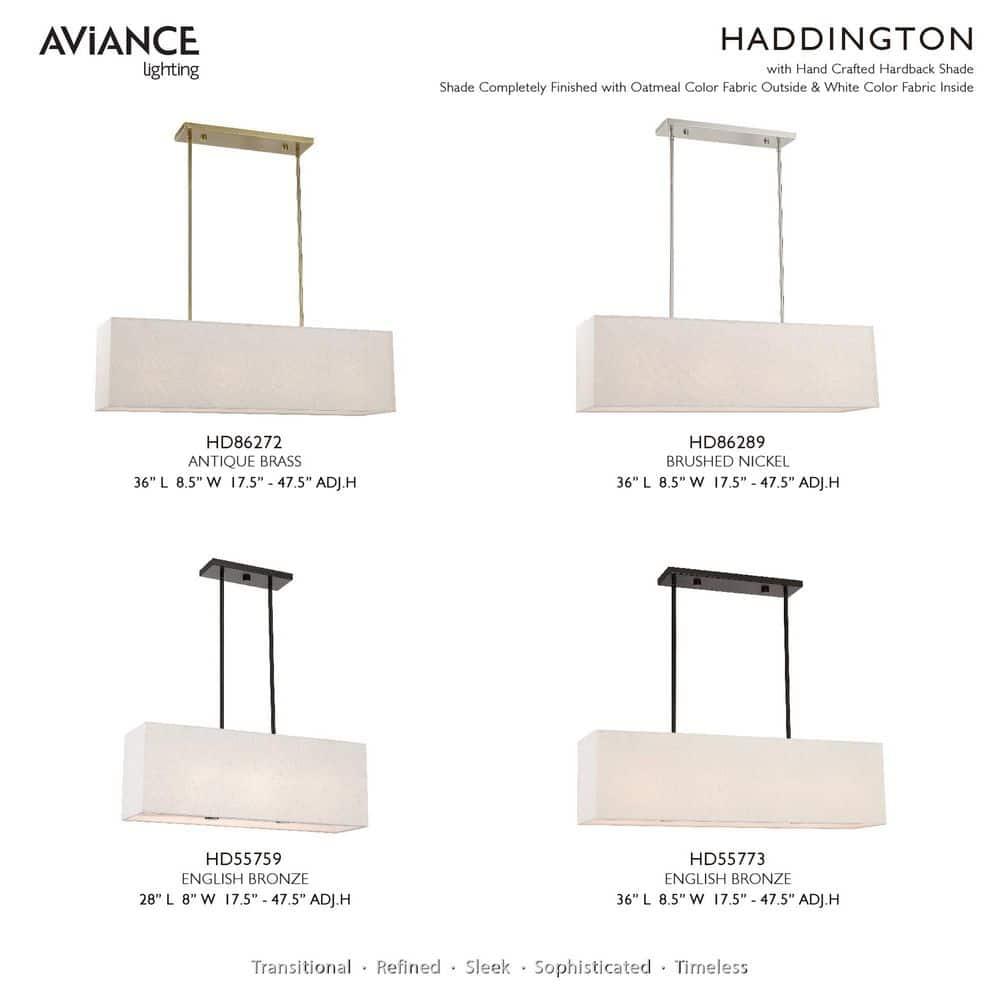 4 - Light Square / Rectangle Chandelier