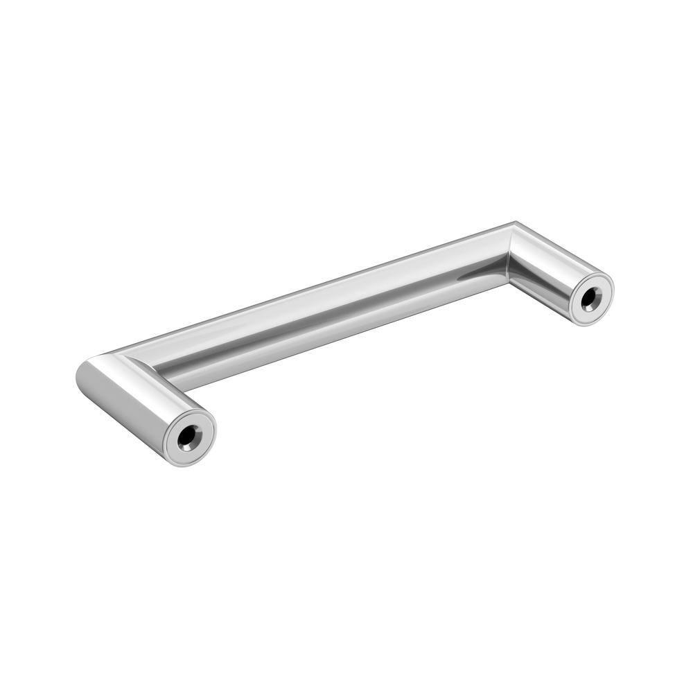 Amerock Revolve 3-3/4 inch (96mm) Center-to-Center Polished Chrome Cabinet Pull