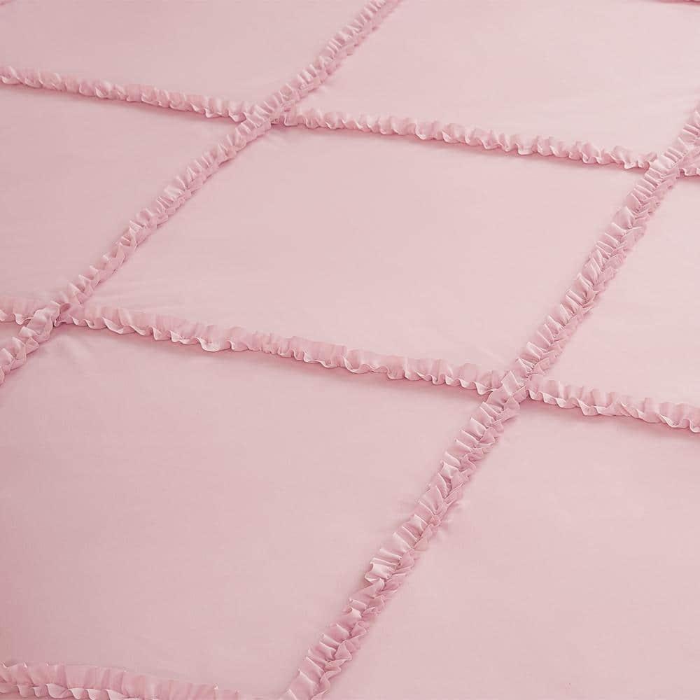 Juicy Couture Juicy Couture Diamond Ruffle Reversible Comforter & Shams Bedding Sets