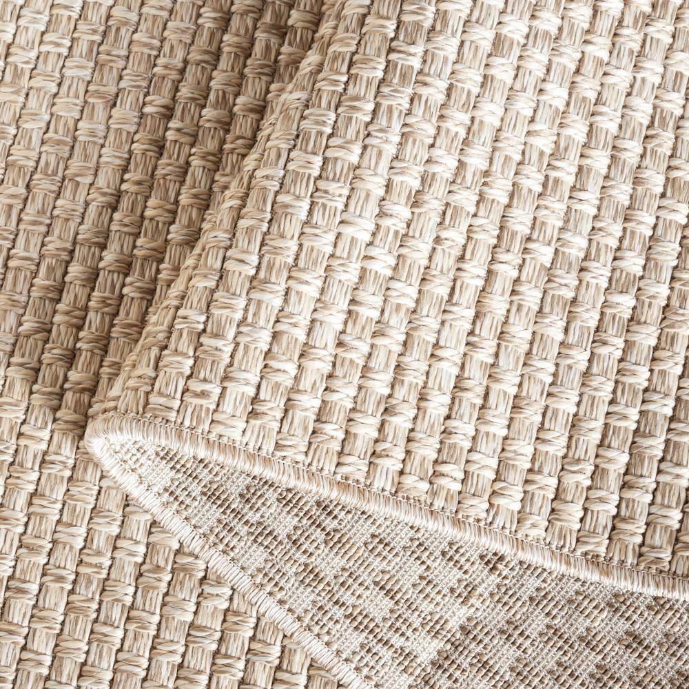 Sisal All-Weather SAW460 Power Loomed Indoor and Outdoor Area Rug - Beige - 6'7"x6'7" - Safavieh.