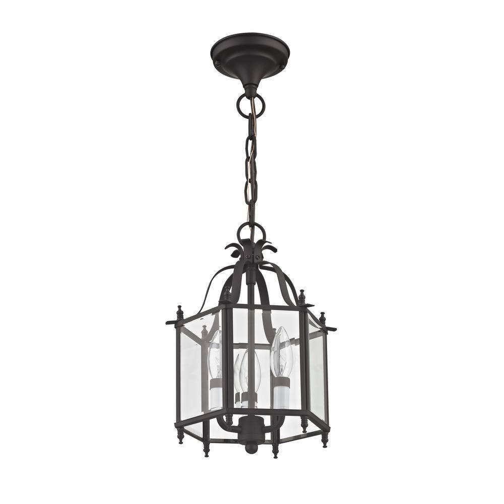 Livex Lighting Livingston 3 - Light Chandelier in  Bronze