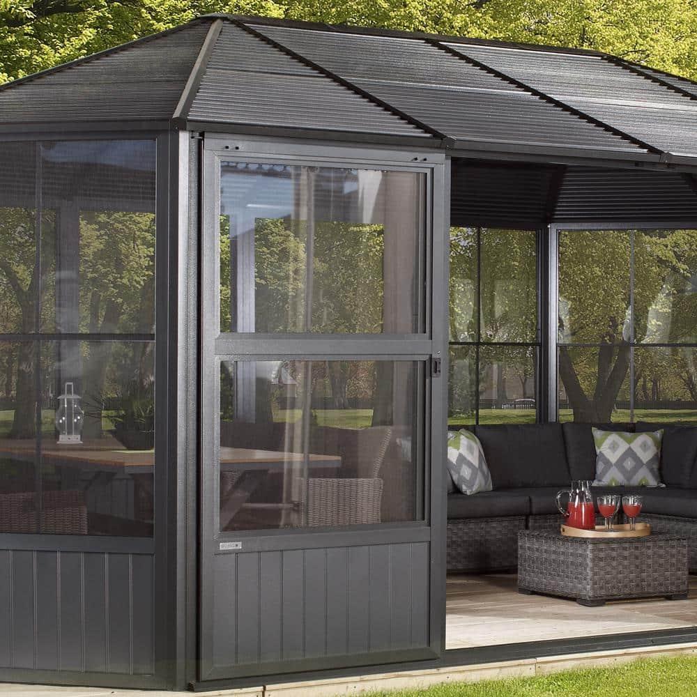 Sojag Charleston 16 Ft. W x 10 Ft. D Aluminum Patio Gazebo