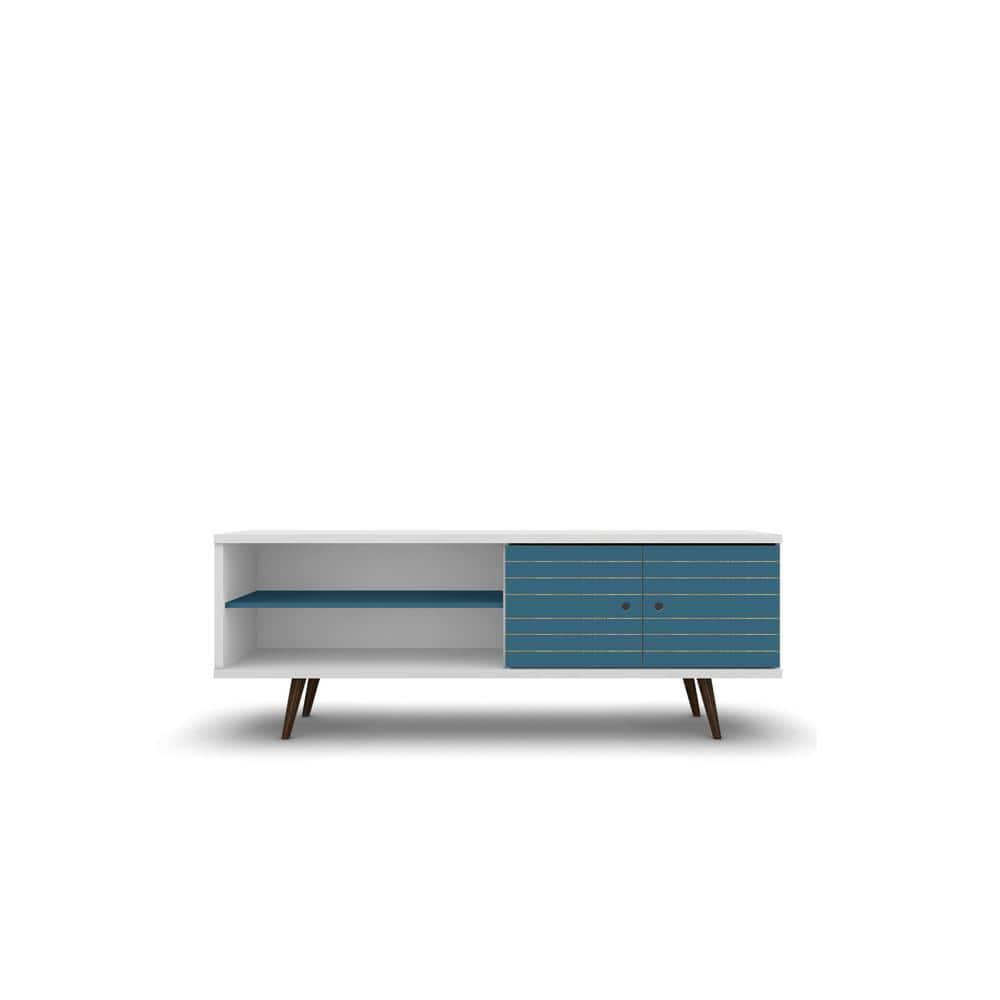 Manhattan Comfort Liberty TV Stand with 3-Shelves and 2-Doors