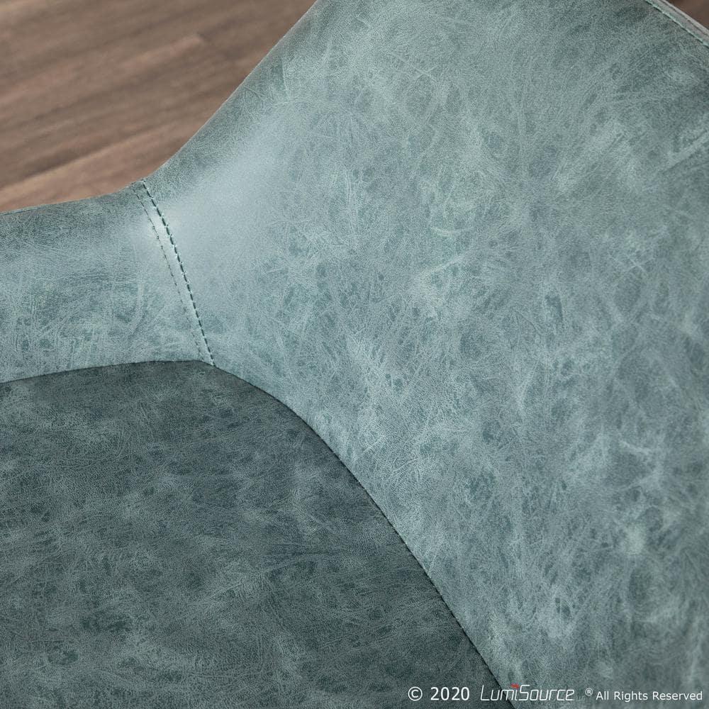 Greely Upholstered Counter Stool with Metal Frame