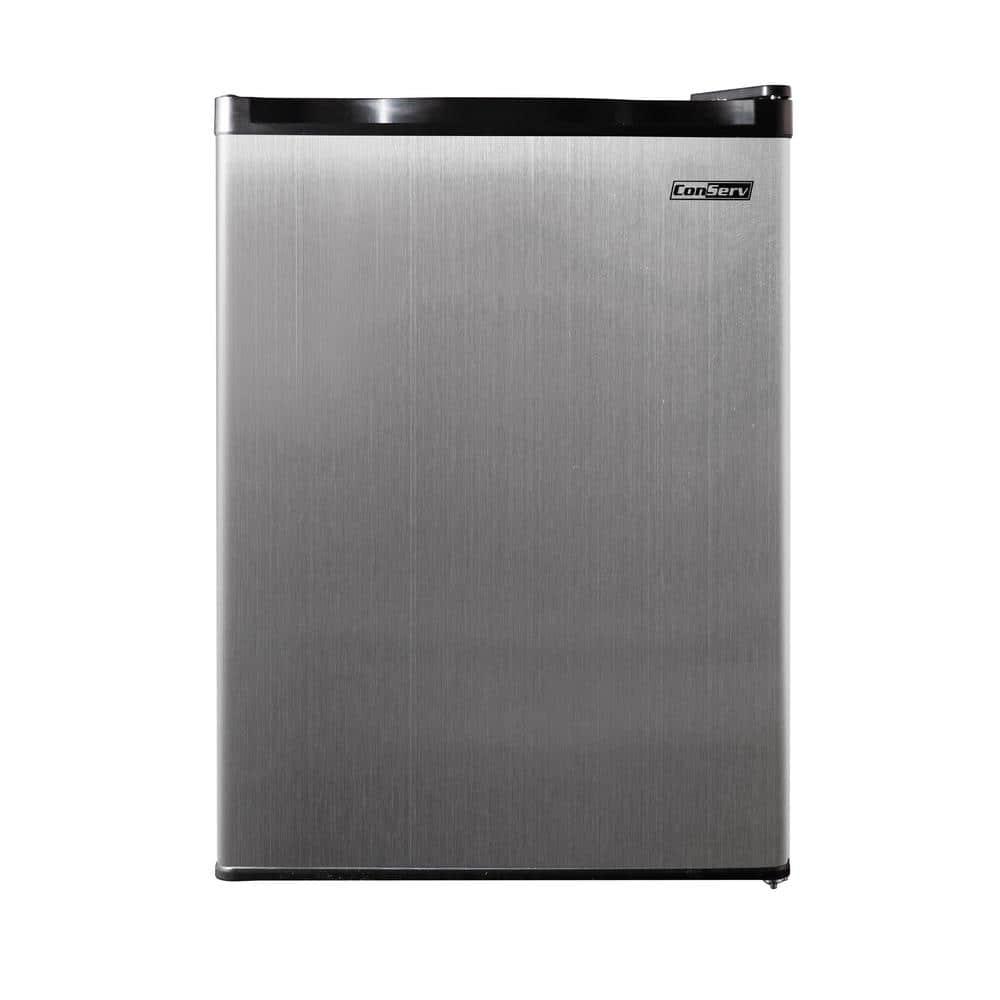 Equator Advanced Appliances Conserv 20in STAINLESS Compact Refrigerator 4.5cF Reversible Door 110V