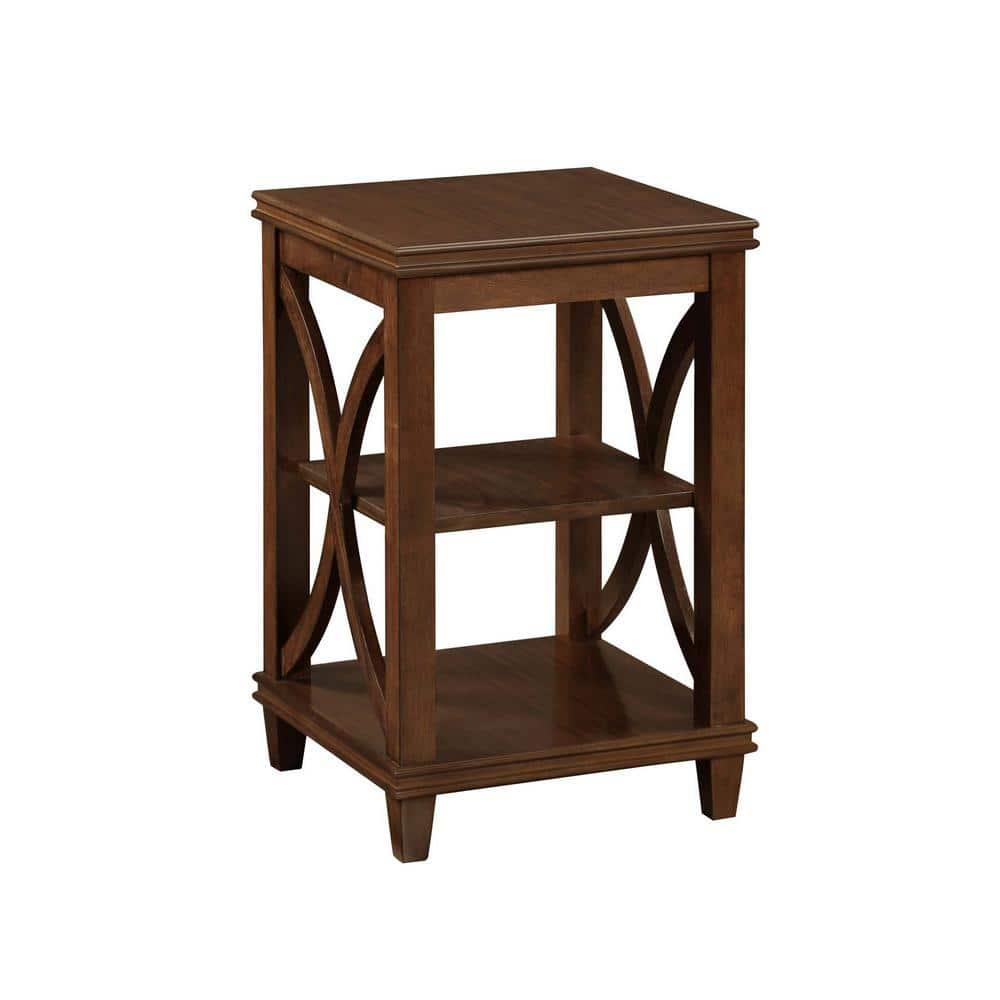 Convenience Concepts Florence End Table in Espresso Wood Finish