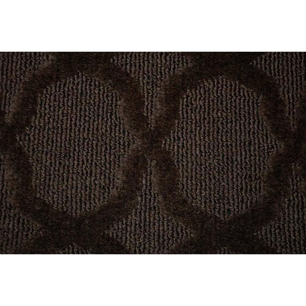 Garland Rug Sparta Indoor Rug Set, 3 Piece Set (2'x5',3'x4', 5'x7') Mocha