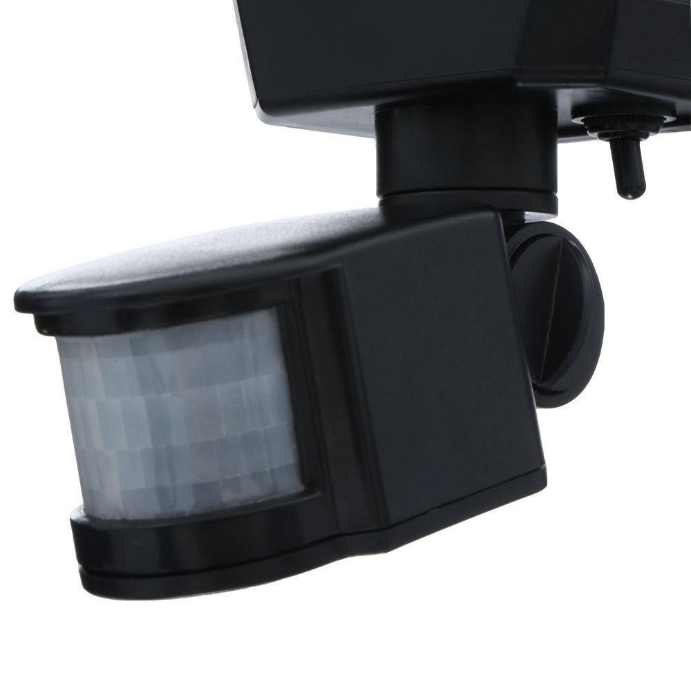 Nature Power 2 - Head LED Solar Powered Dusk to Dawn Outdoor Security Flood Light with Motion Sensor