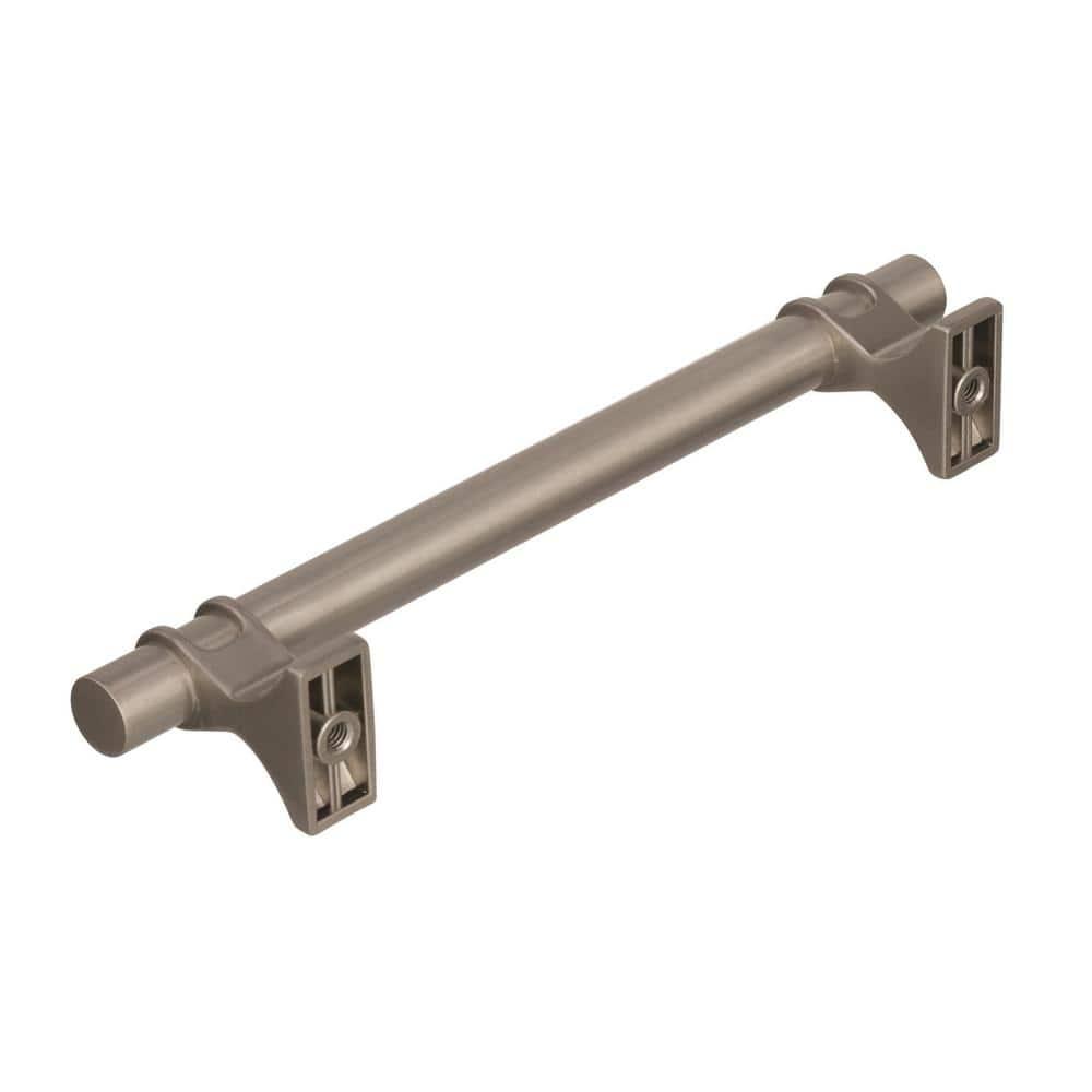 Amerock Davenport 5-1/16 inch (128mm) Center-to-Center Satin Nickel Cabinet Pull