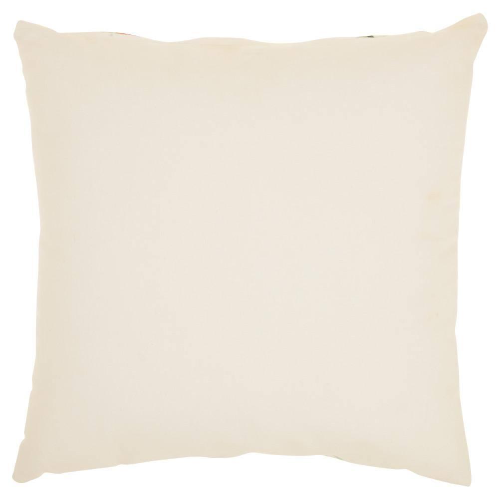 Nourison Life Styles Charcoal Decorative Throw Pillow , 18"X18"