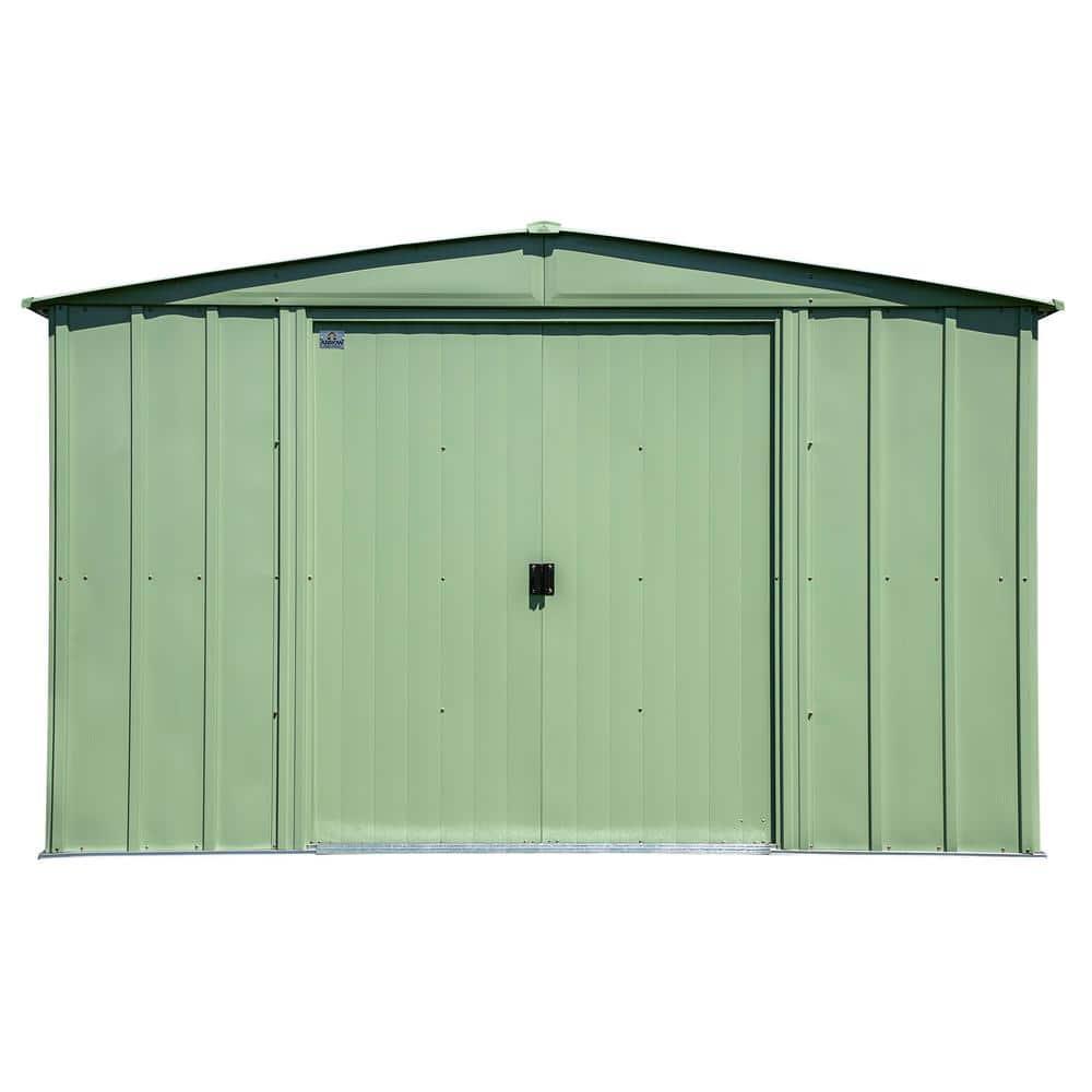 10 ft. W x 8 ft. D Metal Storage Shed