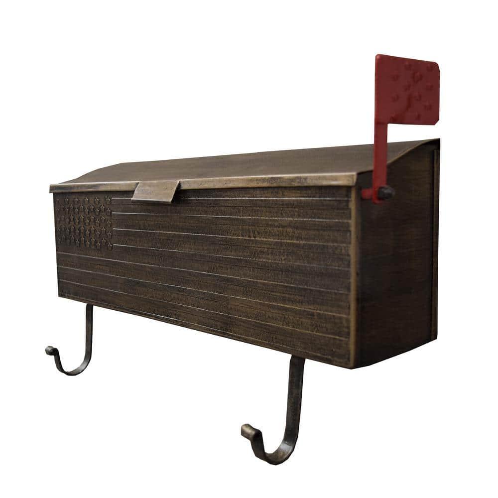 Oakland Living Newspaper Hangers Wall Mounted Mailbox