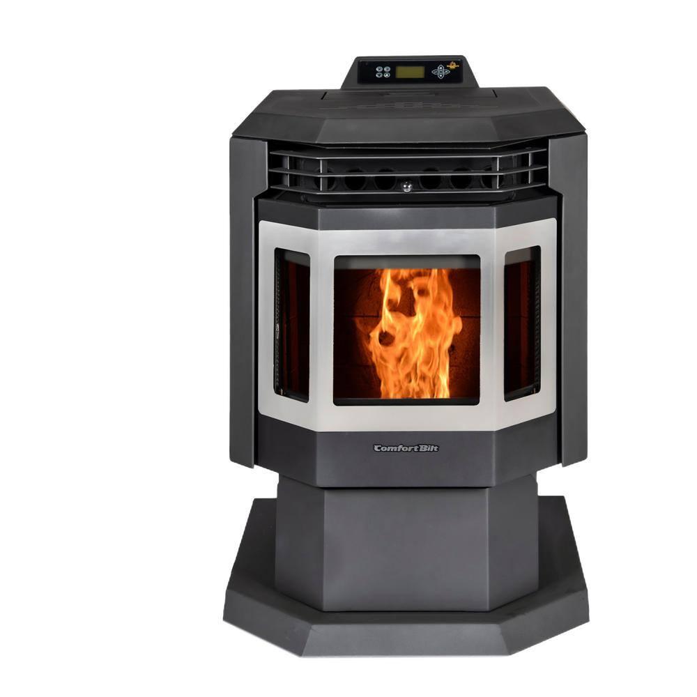 ComfortBilt Pellet Stoves HP21-Black-SS Pellet Stove