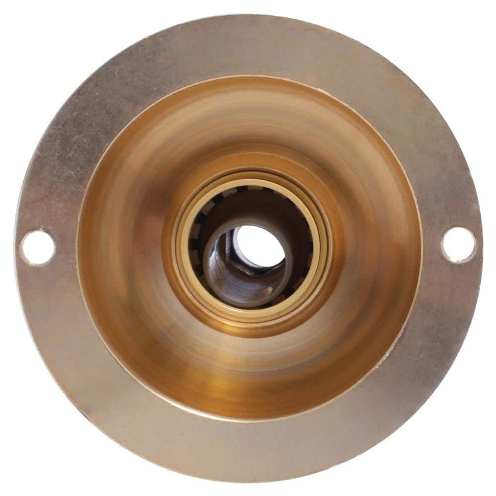 SharkBite No Kink 1/2 in. MHT X 3/4 in. MHT Anti-Siphon Brass Hose Bibb
