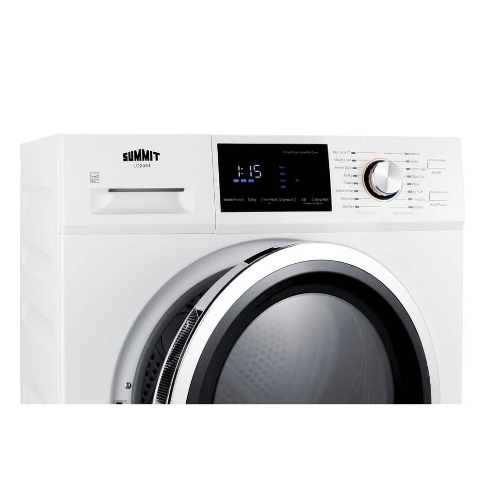 Summit Appliance Summit Appliance 4.4 Cubic Feet Ventless Electric Stackable Dryer LD2444