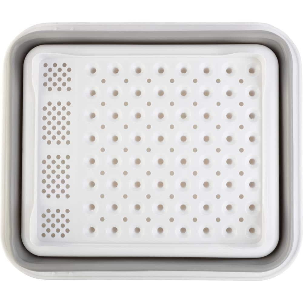 Wakeman Outdoors Collapsible Drying Rack, Gray