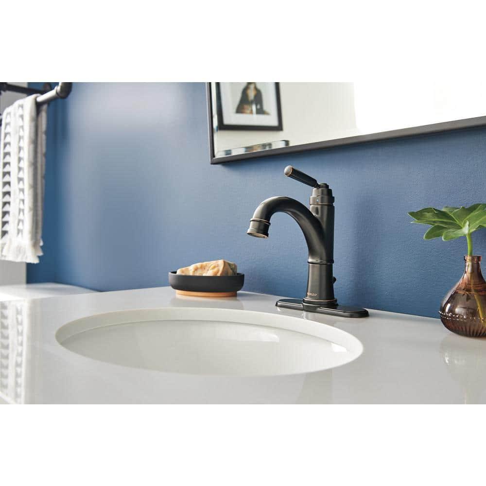 Westchester Single-Hole Bathroom Faucet with Drain Assembly