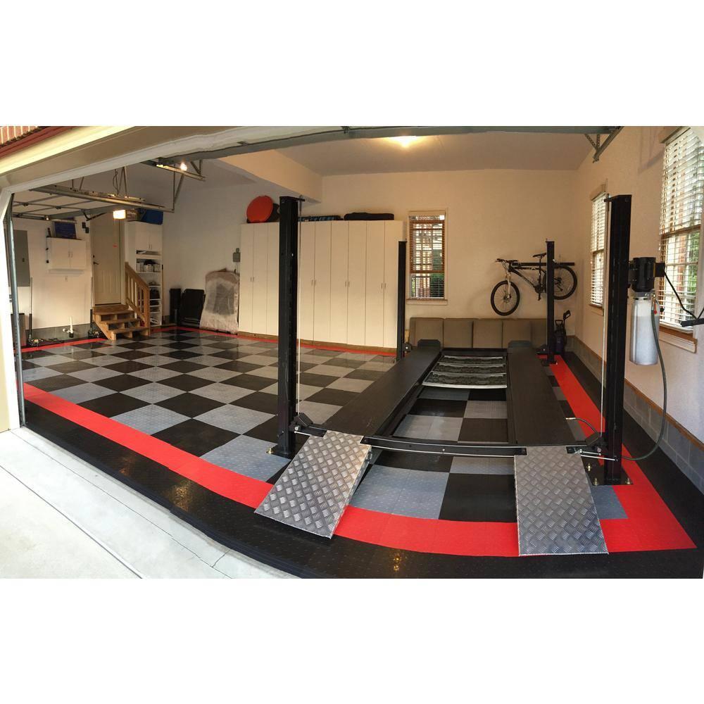Swisstrax Swisstrax 12'' W x 12'' L Garage Flooring (Set of 10)