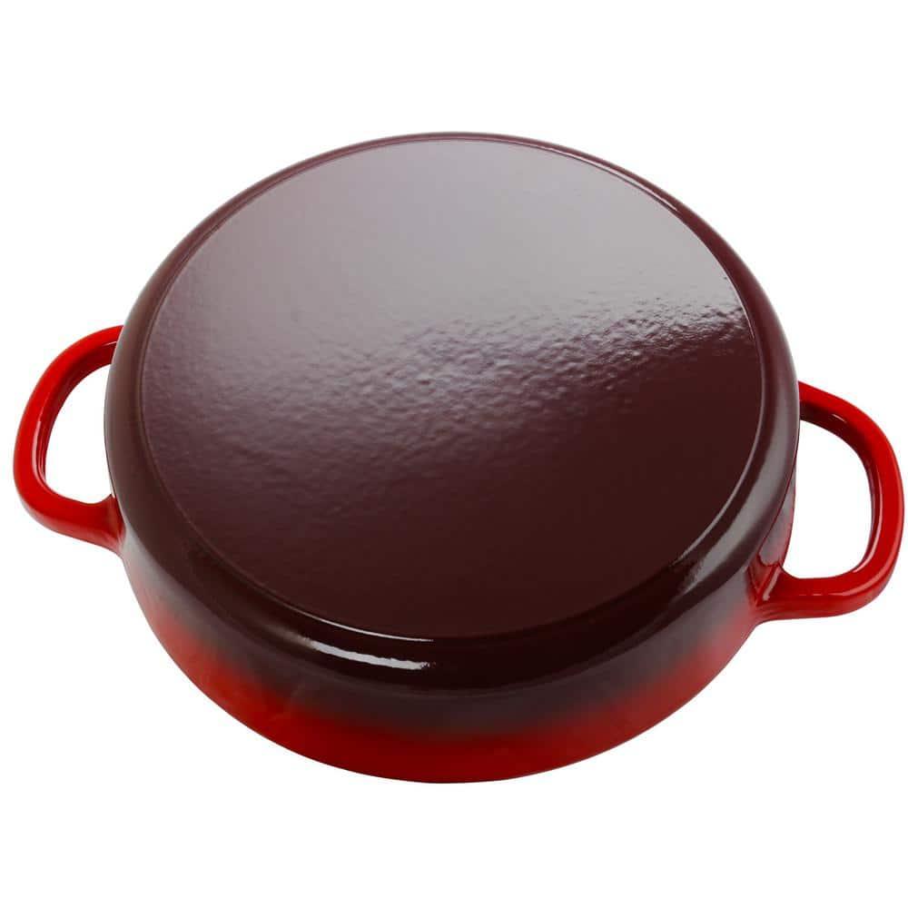 Crock-pot Crock-pot Artisan 5 qt. Non-Stick Cast Iron Round Braiser with Lid