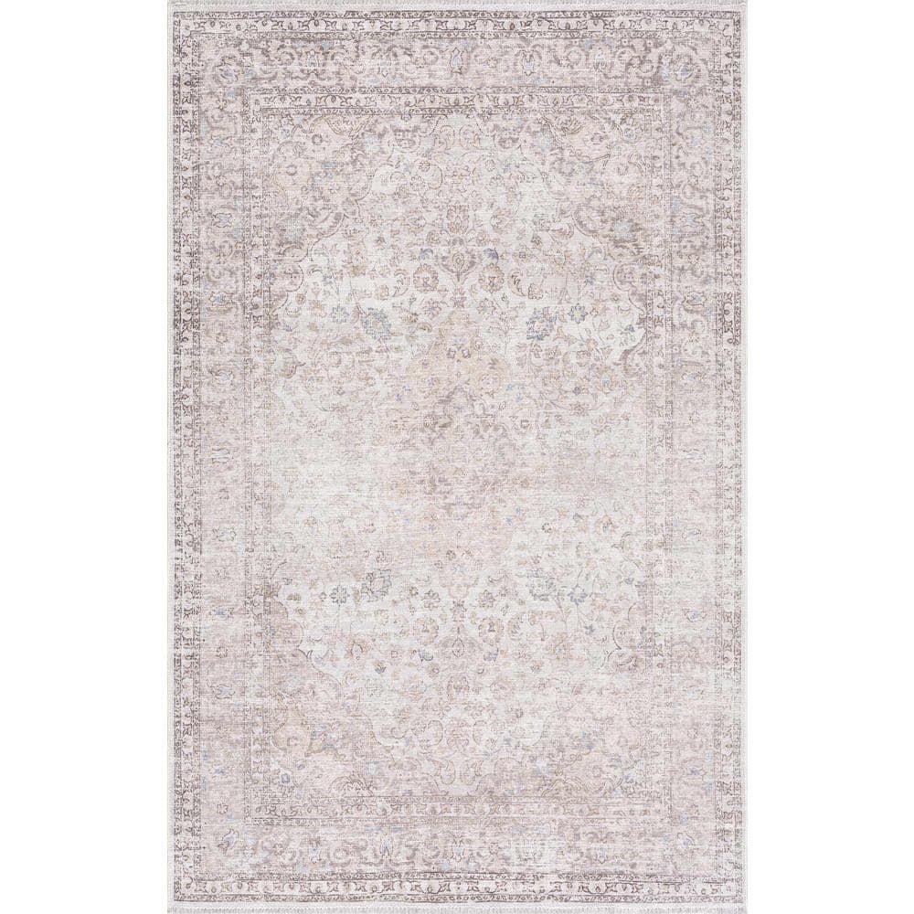 Hauteloom Rectangle Area Rug   Beige