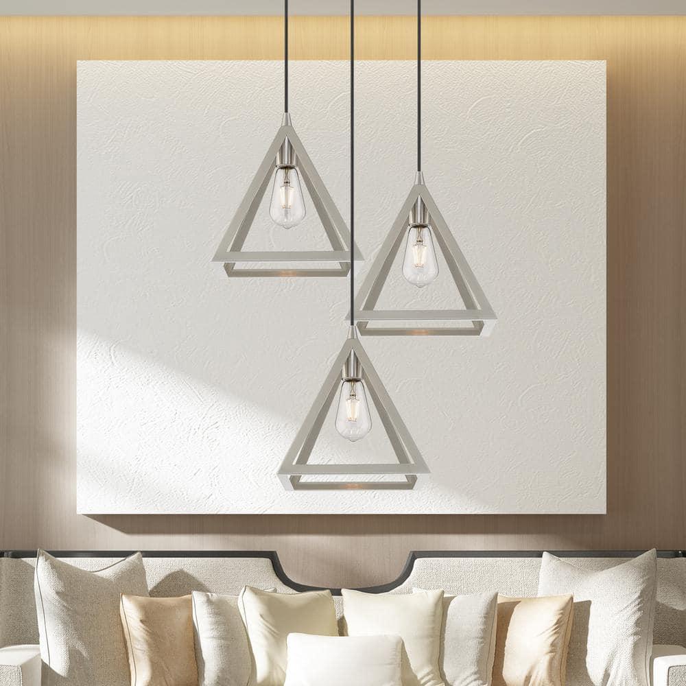 Livex Lighting Pinnacle 1 - Light Pendant in  Brushed Nickel